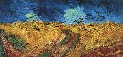 Vincent Van Gogh Wheatfield With Crows oil painting artist
